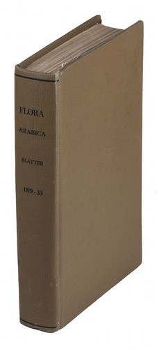 Catalogue of plants of the Arabian Peninsula,  with scientific names in Latin, Arabic and Persian by Ethelbert Blatter