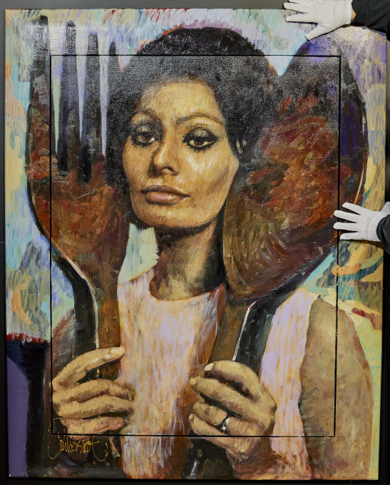 Sophia Loren "Kitchen" by Peter Donkersloot