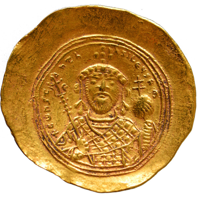  AV Histamenon Nomisma Constantine IX Monomachus (1042-1055) by Unknown Artist