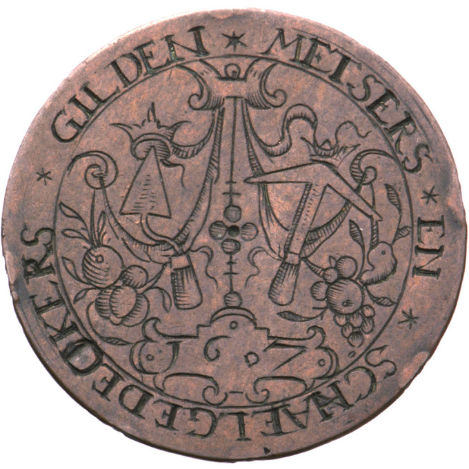 Masons, Slaters and Plumbers Guild Medal Middelburg by Unknown artist