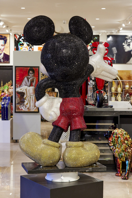 Giant Mickey by Angela Gomes