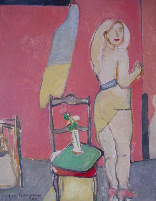 Carmen in studio (1908) by Paul Hugo ten Hoopen