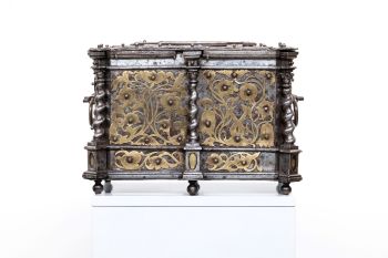 Medieval money chest by Onbekende Kunstenaar