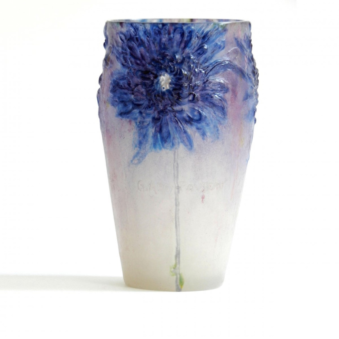 Vase 'Chrysanthèmes' by Gabriel Argy-Rousseau