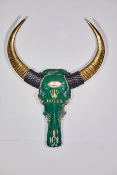 Rolex Buffalo Skull by Angela Gomes