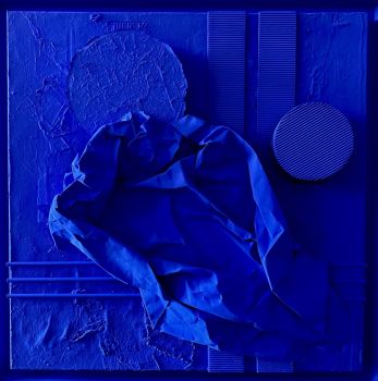 Ubi Blue Loquitur by Ger Doornink