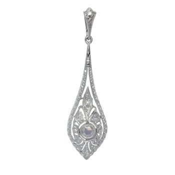 Vintage 1920's Belle Epoque / Art Deco diamond pendant by Artista Desconocido