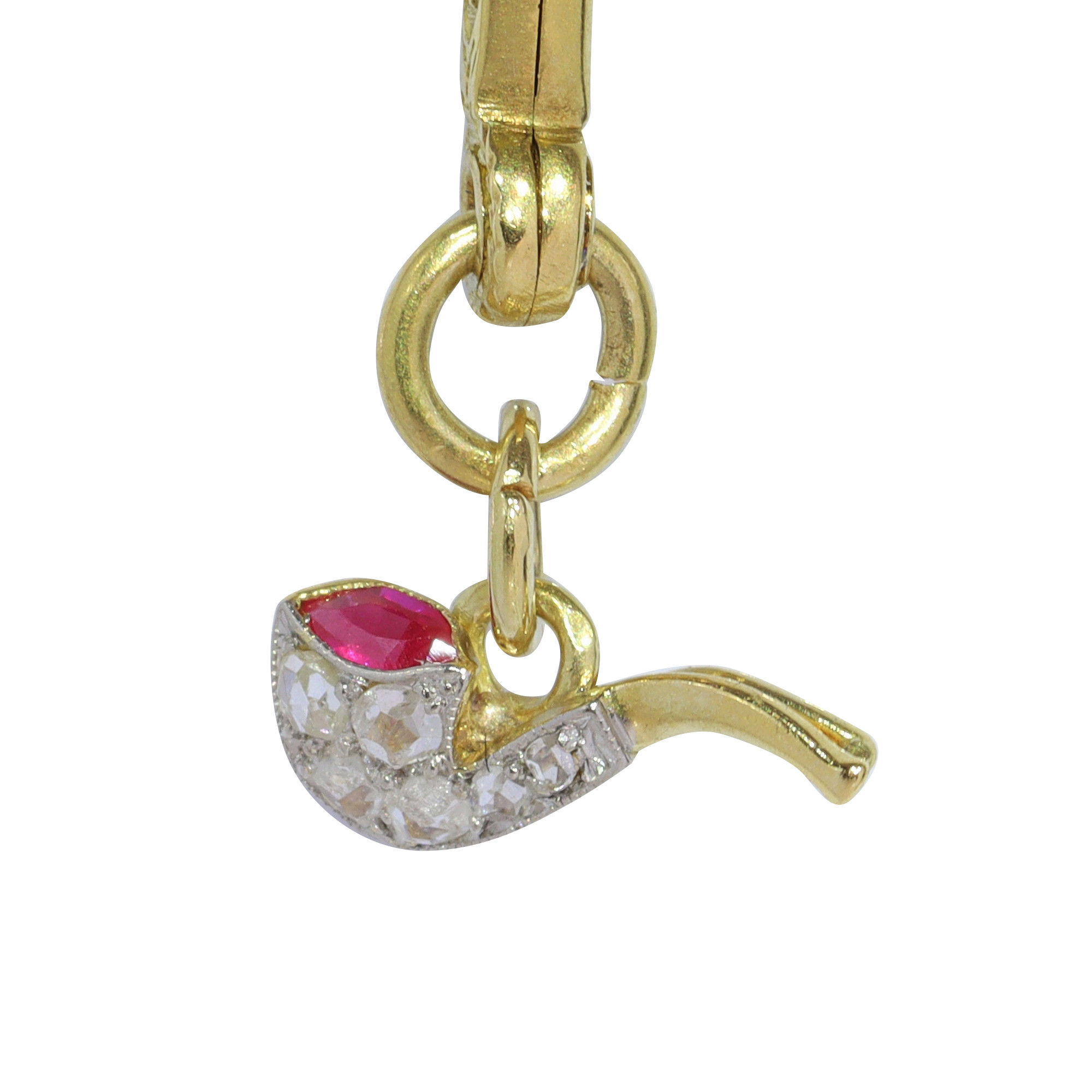 Deco Delight: Exquisite Craftsmanship in an 11 millimetre Miniature Smoking  Pipe Charm - Gallerease