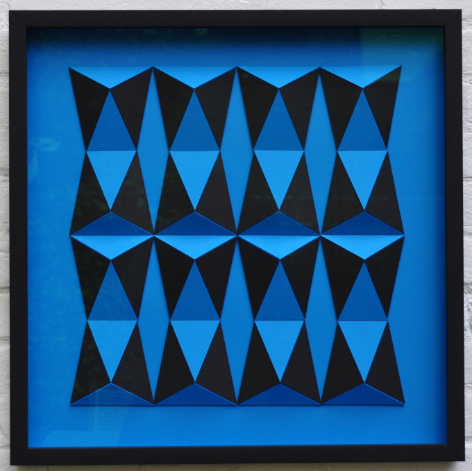 Triangulairs vormen Trapezium by Eef de Graaf