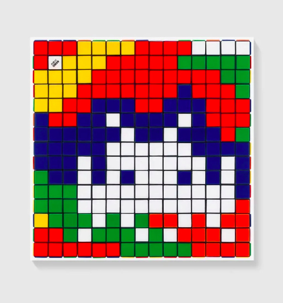Rubik Camouflage (151/812) by Invader