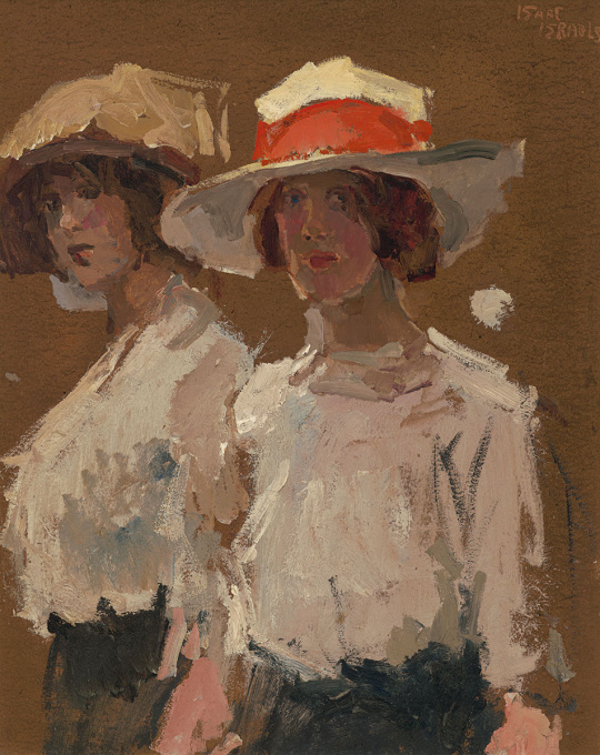 "Dames met hoeden ca. 1910" by Isaac Israels