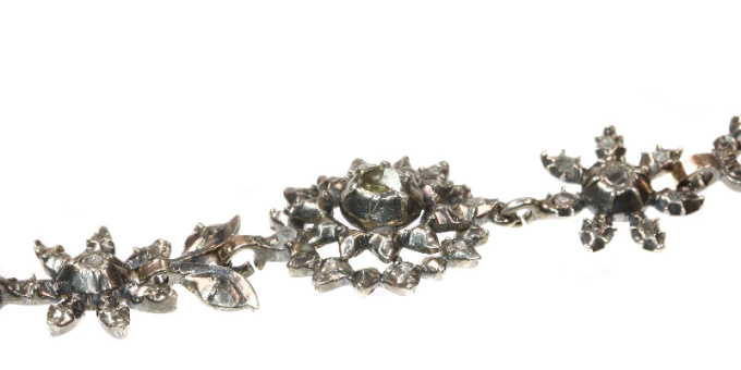 Antique Victorian diamond necklace by Unknown Artist