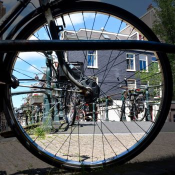 Amsterdam through wheels #14 'Festina Lente' by Friso Boven