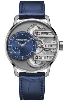 Armin Strom "Gravity Equal Force Blue Dial" by Armin Strom