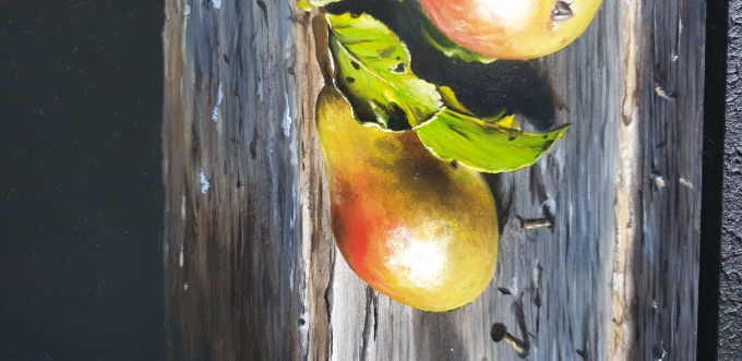 Pear duo (Pear from Guyot) by Jan Teunissen