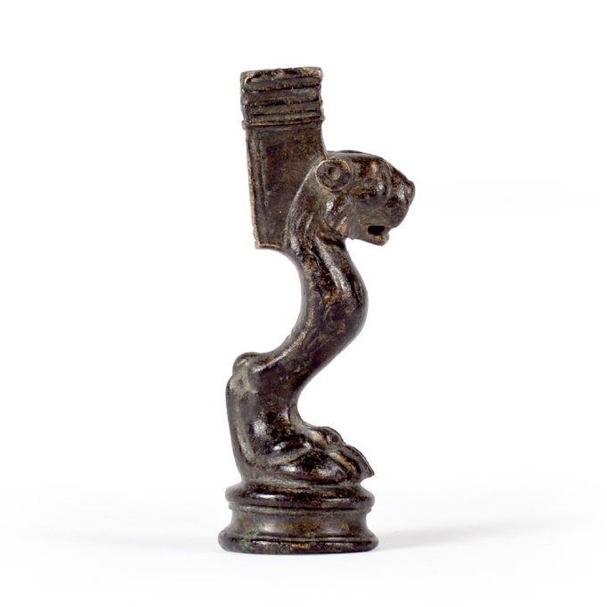 Roman bronze foot by Unknown Artist
