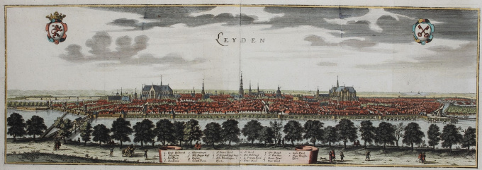 Leiden  by Caspar Merian