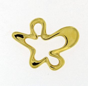 An 18k yellow gold brooch designed by Henning Koppel for Georg Jensen by Unknown artist