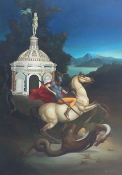 S. Giorgio e il Drago by Giovanni Tommasi Ferroni