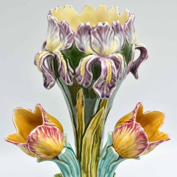 Tulip vase by Unknown Artist