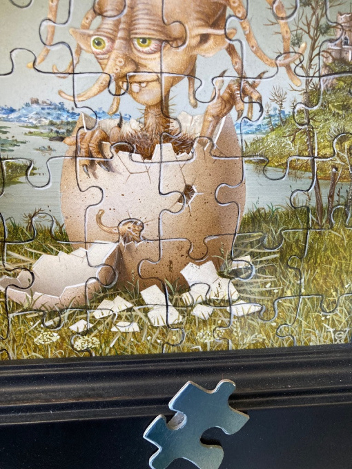 L 'Etrange puzzle by Gérard Willemenot