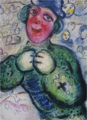 The Circus, plate nr. 16 by Marc Chagall